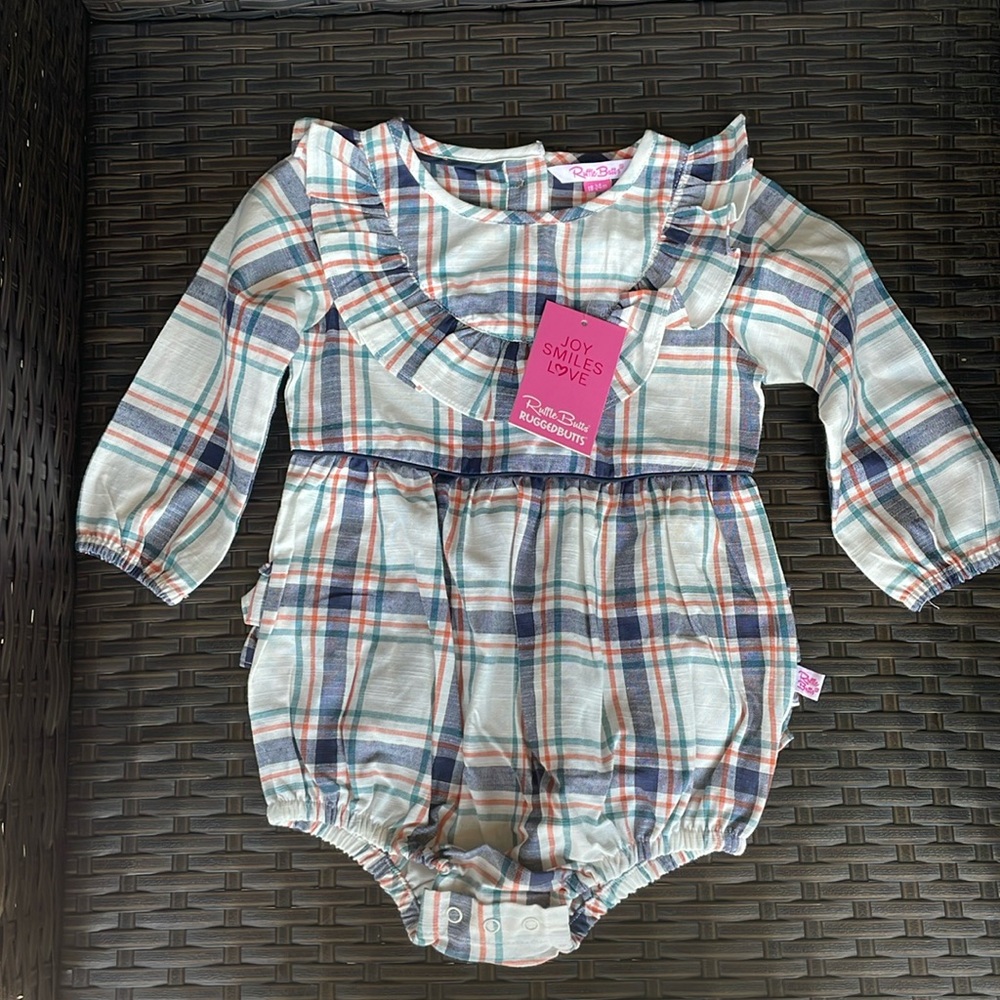 Ruffle butts jumper onesie size 18-24 mo new